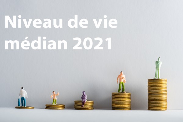 Le niveau de vie médian des Français en 2021 : entre stabilité et inégalités persistantes