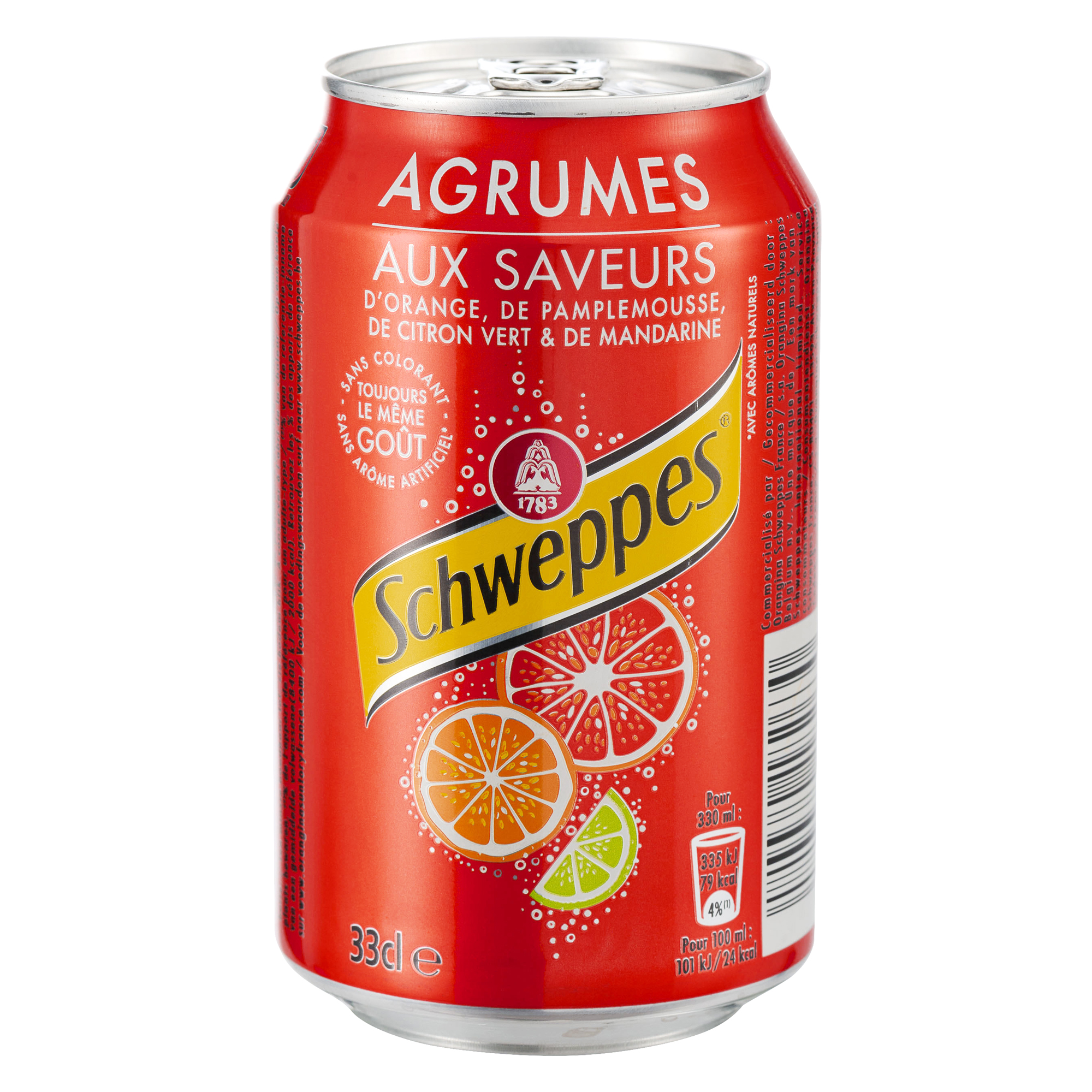 Schweppes agrumes 33cl