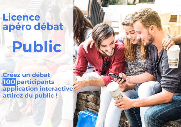 Licence apéro débat public