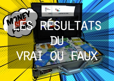Résultats du vrai ou faux - Pouvoir sexe et subventions