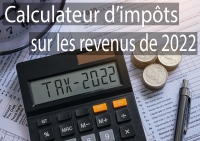 Calculateur d'impôts sur les revenus de 2022 pour les salariés qui ont une petite entreprise soumise à l'IR