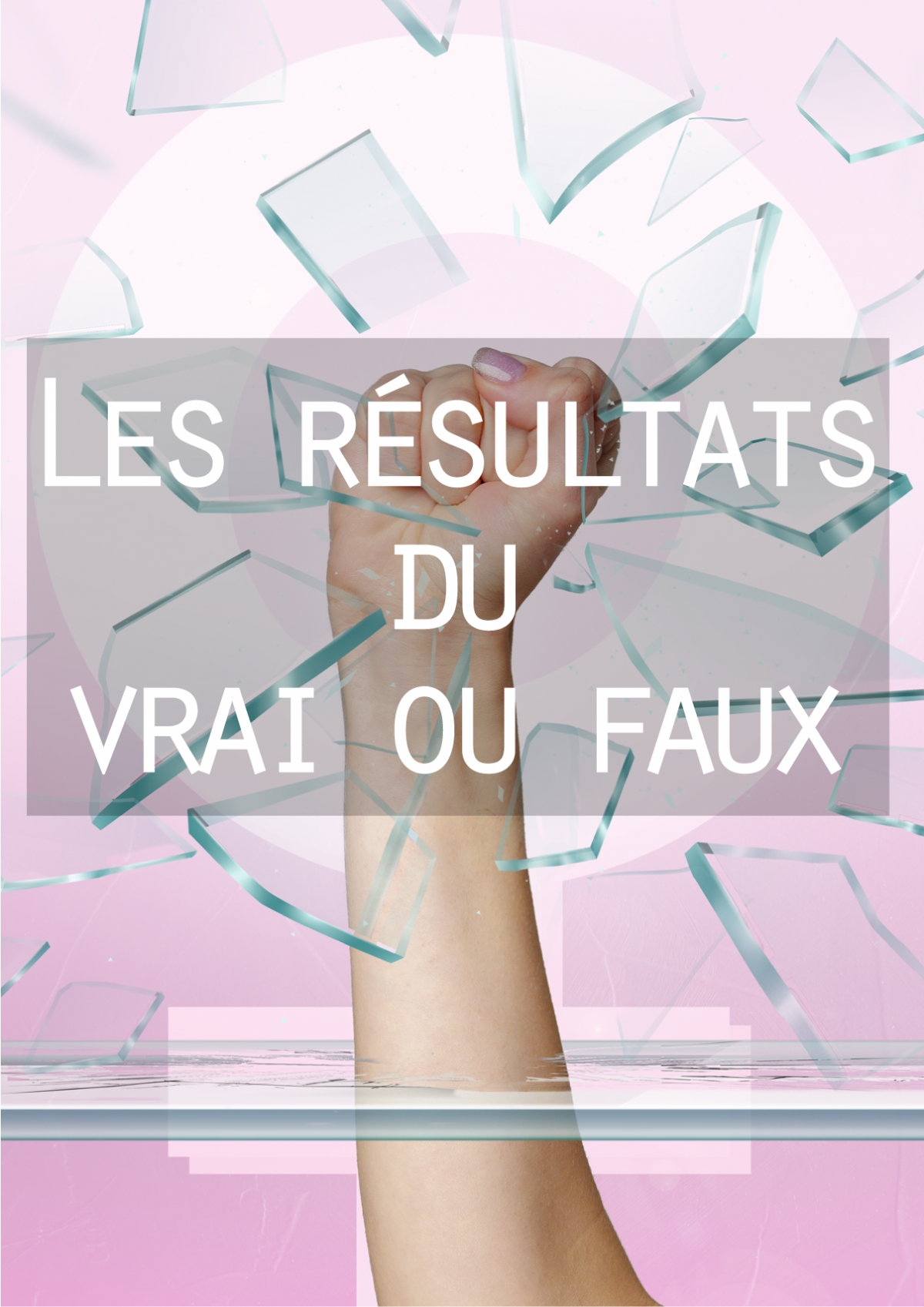 R&eacute;sultats du vrai ou faux - Le plafond de verre