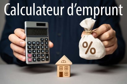 Calculateur d&#039;emprunt - 100% anonyme