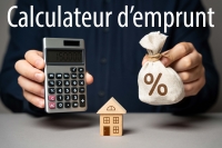 Calculateur d'emprunt - 100% anonyme